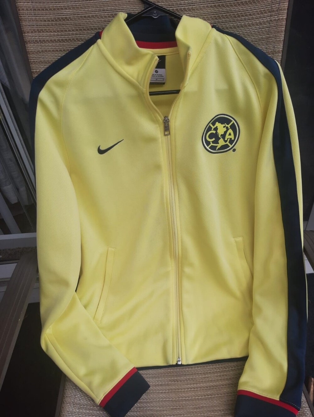 Nike x Club América Yellow Track Jacket